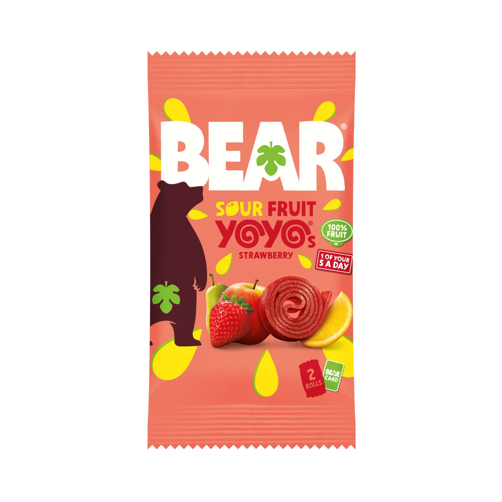 Bear Yo-Yo's Xtreme - Strawberry (18x20g)