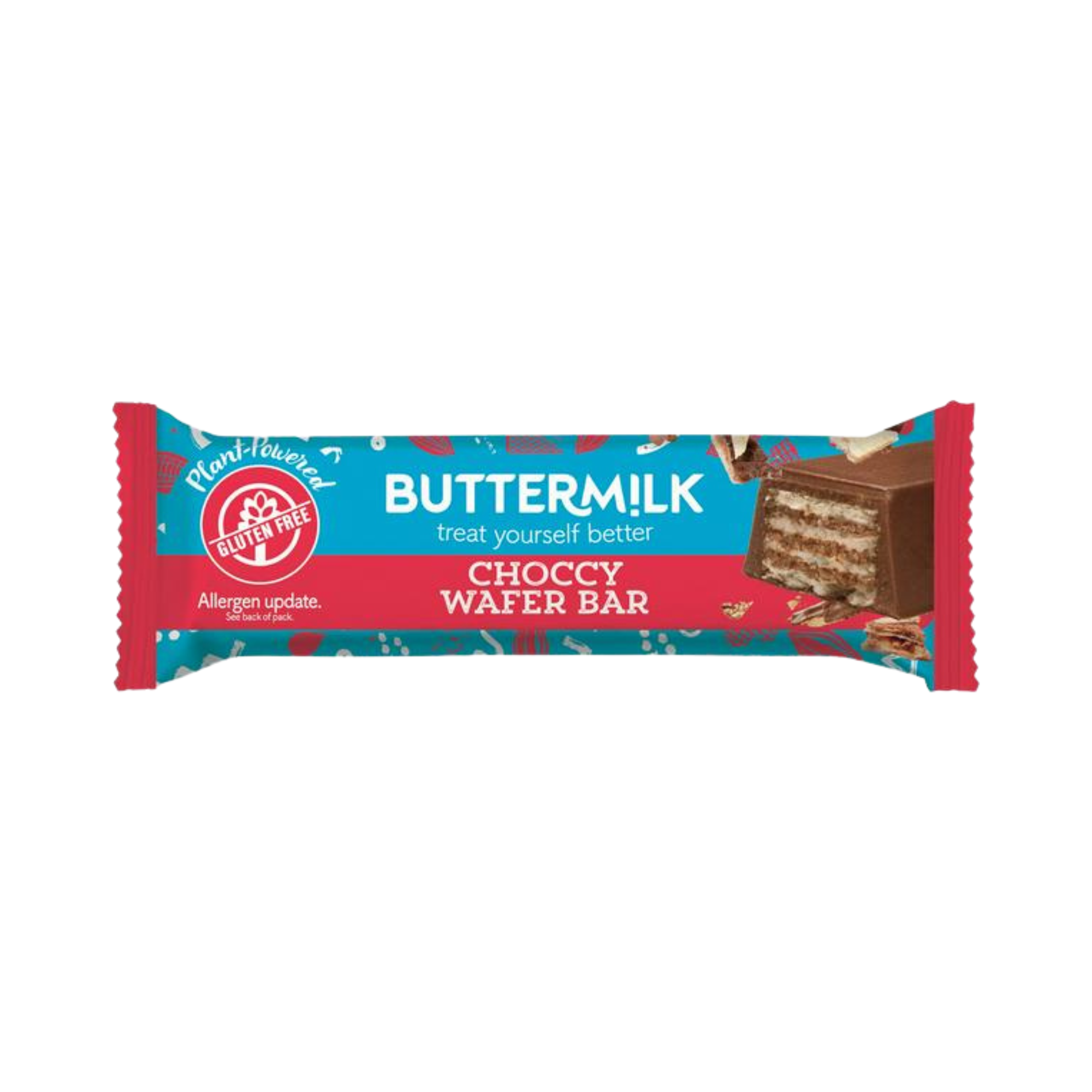 Buttermilk Plant Powered Snack Bar - Wafer Choc (18x38g)