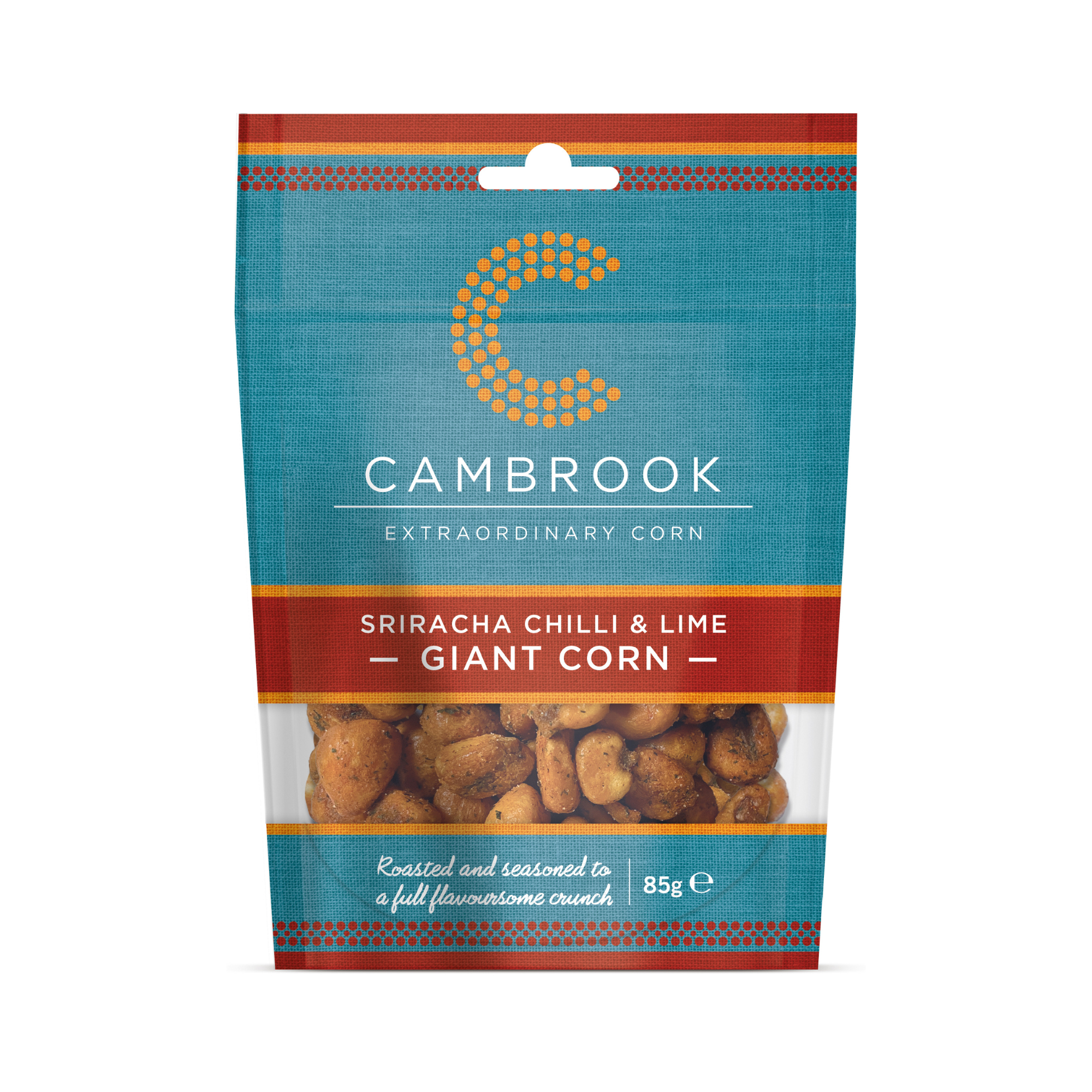 Cambrook Giant Corn - Sriracha Chilli & Lime (12x85g)