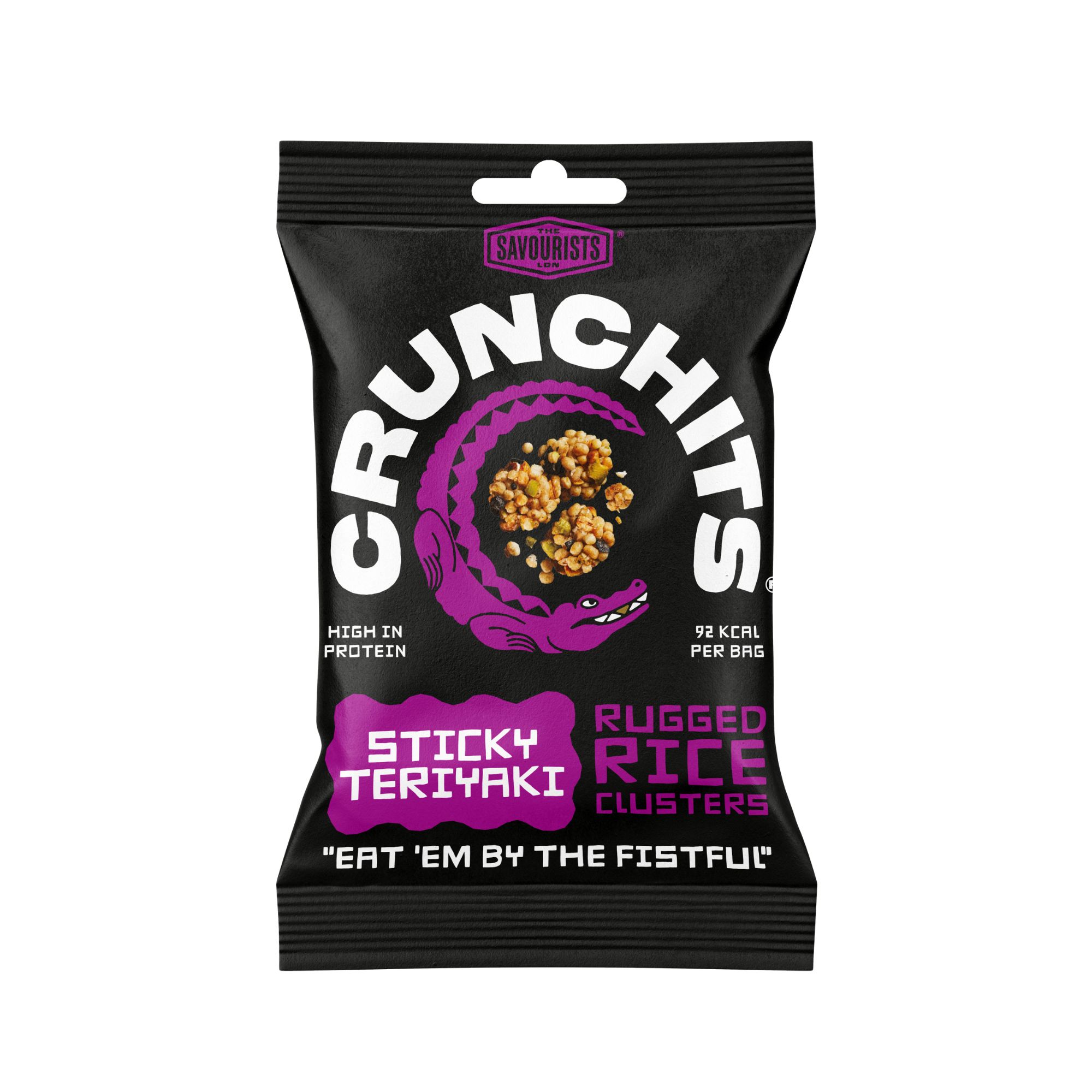 The Savourists Crunchits - Sticky Teriyaki (12x25g)