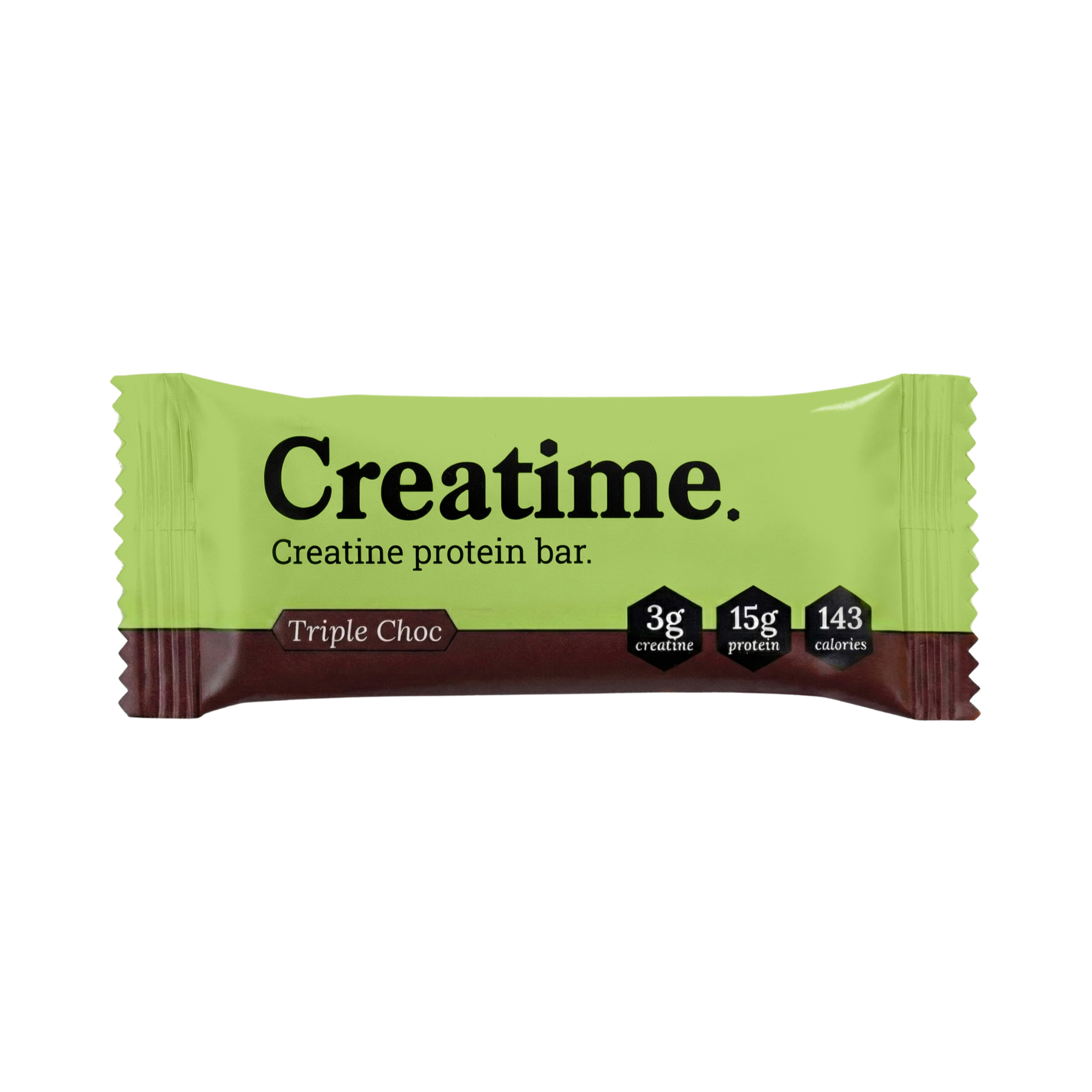 Creatime Creatine Protein Bar - Triple Choc (12x50g)