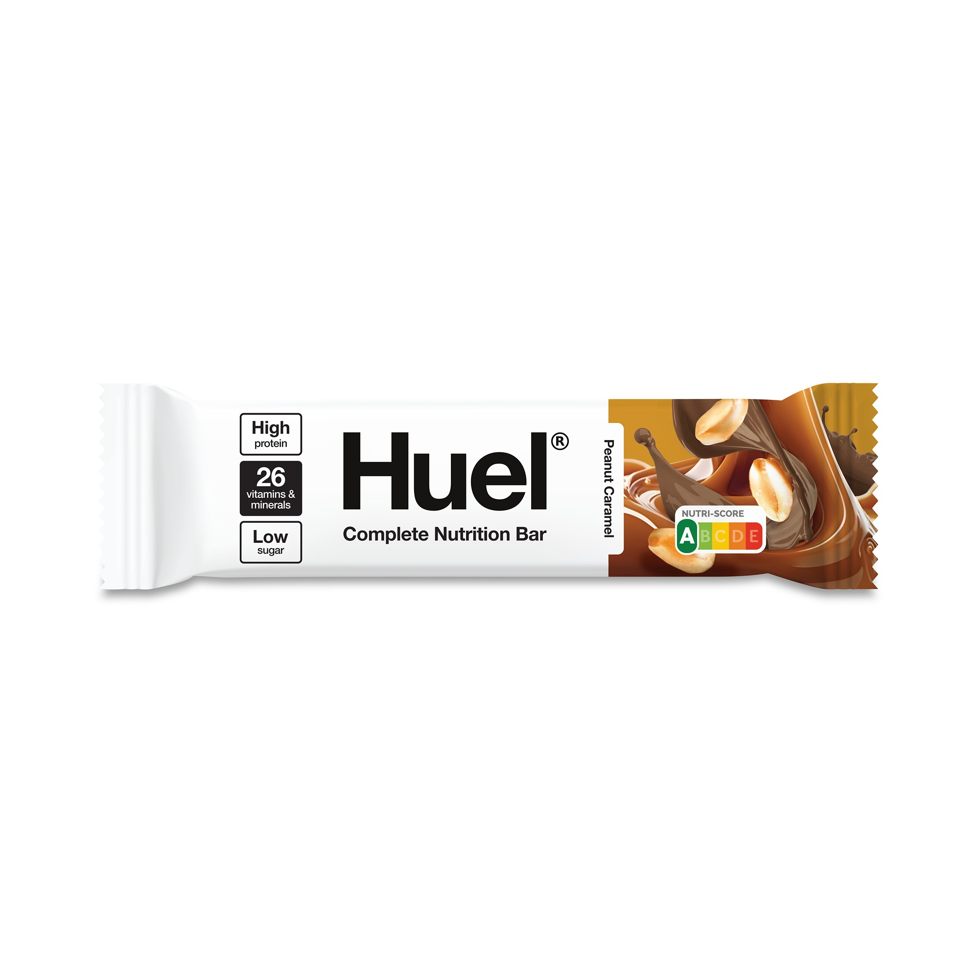 Huel Complete Nutrition Bar - Peanut Caramel (12x55g)