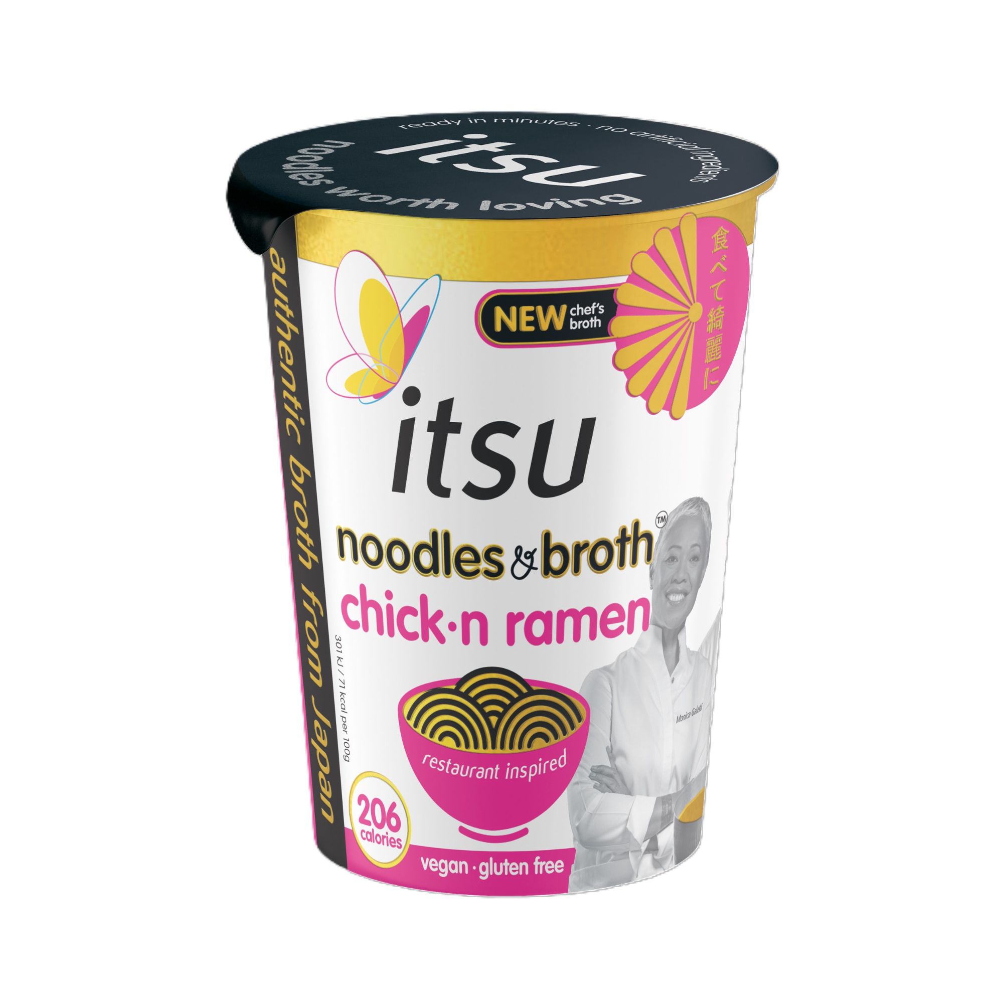 Itsu Noodle Cup - Chick'n Ramen (6x64g)