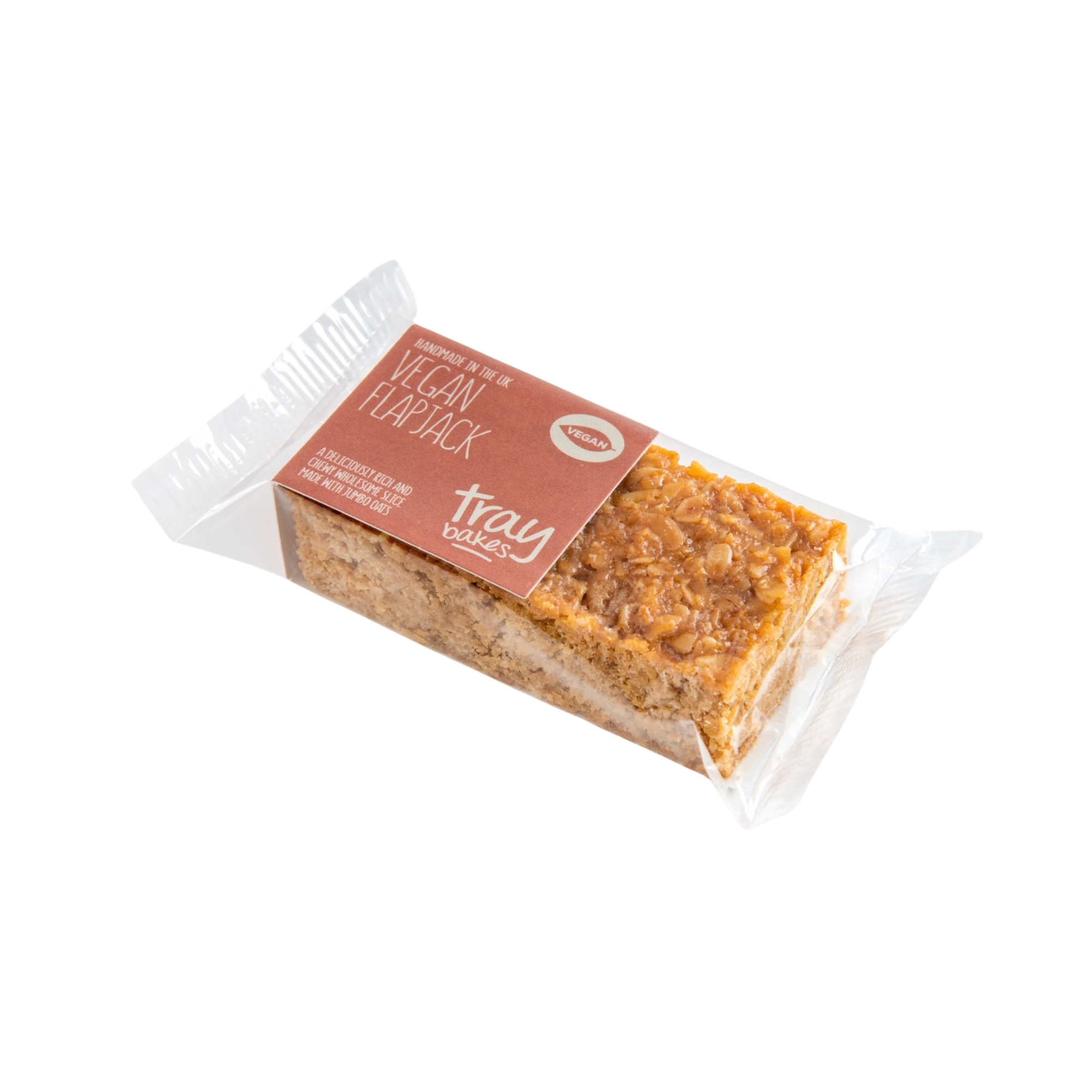 Traybakes Individual Bars - Vegan Flapjack (12/case)