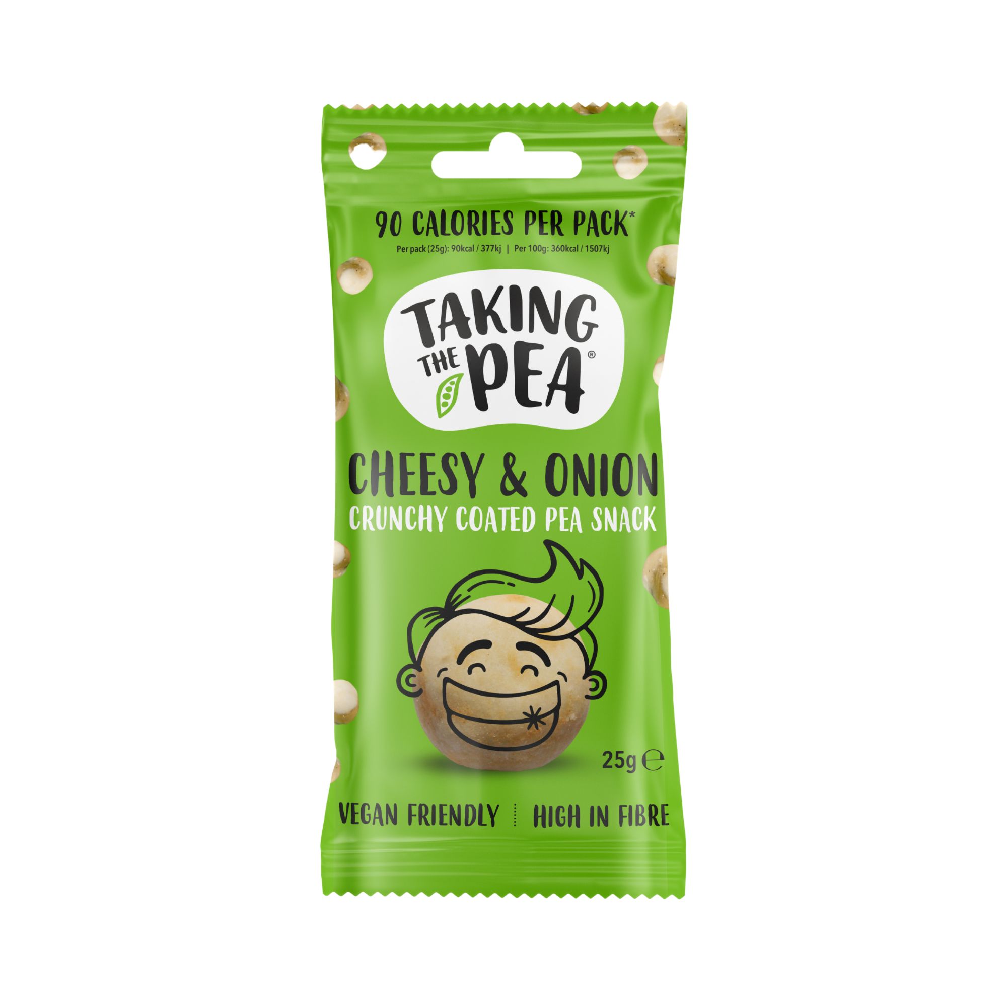 Taking the Pea Crunchy Peas - Cheesy & Onion (12x25g)