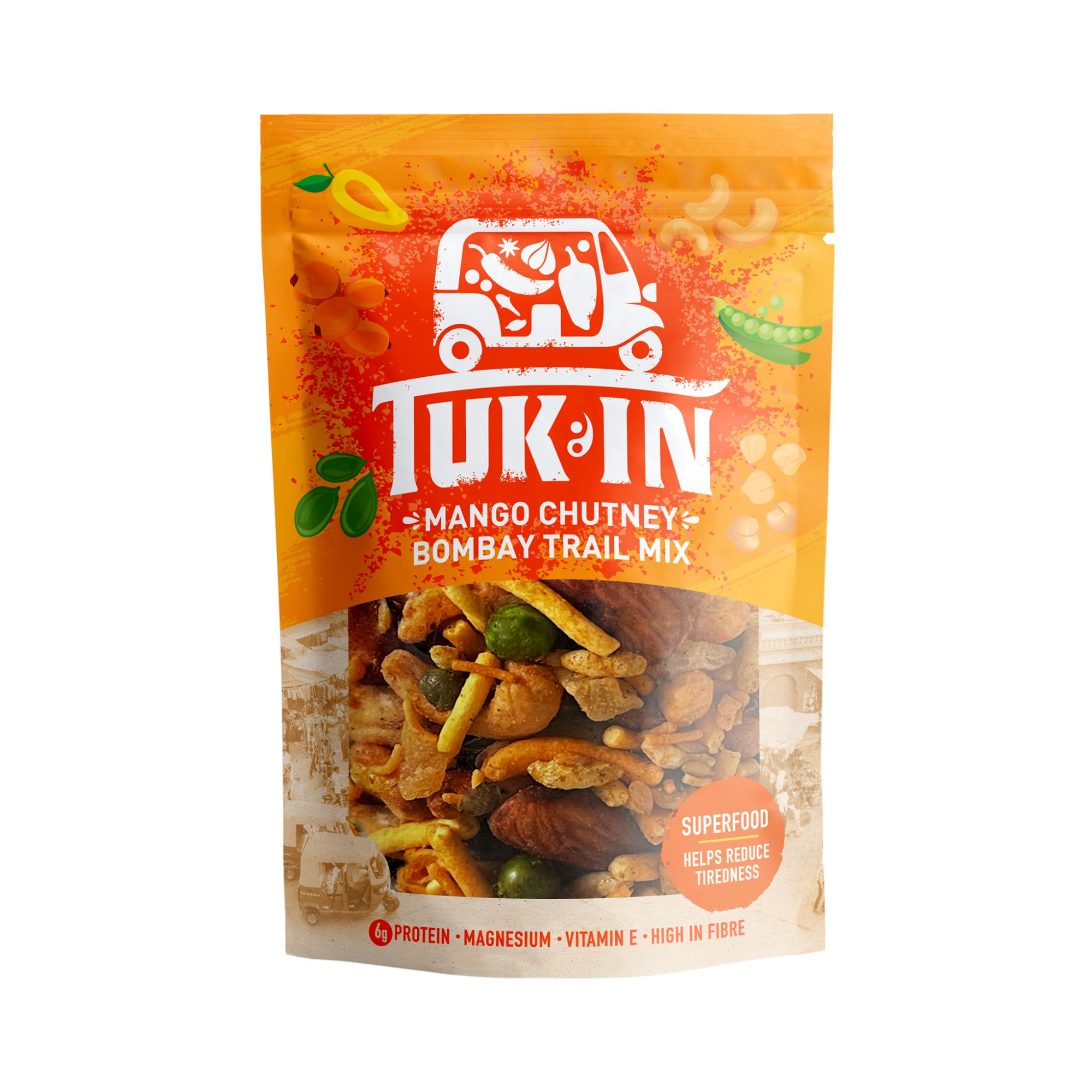 Tuk In Bombay Mix - Mango Chutney (9x40g)