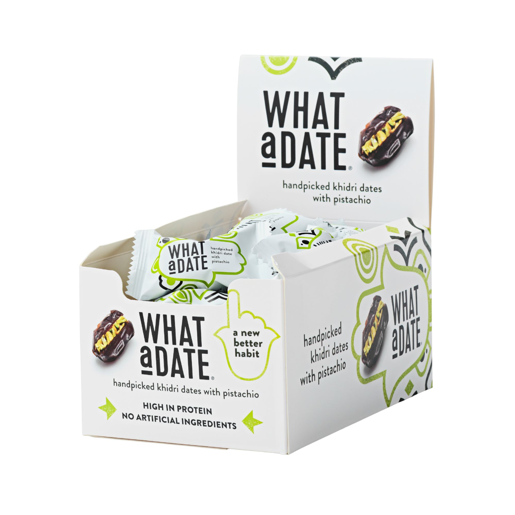 What a Date Singles - Pistachio (30x12.5g)